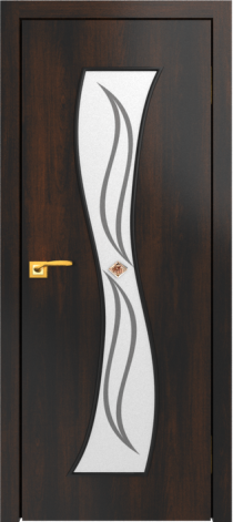 Межкомнатная дверь ламинированная Стандарт 15ф Венге